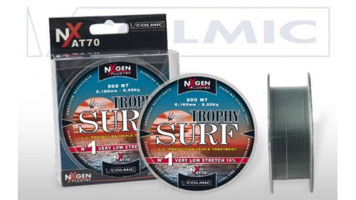 Monofilo lenza e mulinello  COLMIC TROPHY SURF 300 MT                               - Articoli Pesca