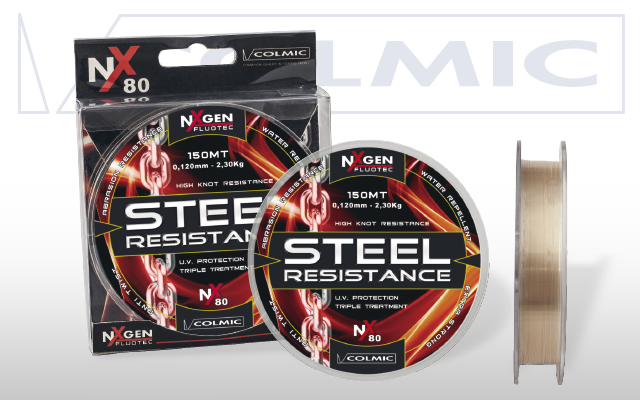 Monofilo lenza e mulinello  COLMIC STEEL RESIST. 150 MT - Articoli Pesca