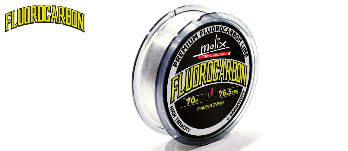 Fluorcarbon  MOLIX Fluorocarbon 10 Lb 70 m 76.5 yds Ø 0.278 mm - Articoli Pesca