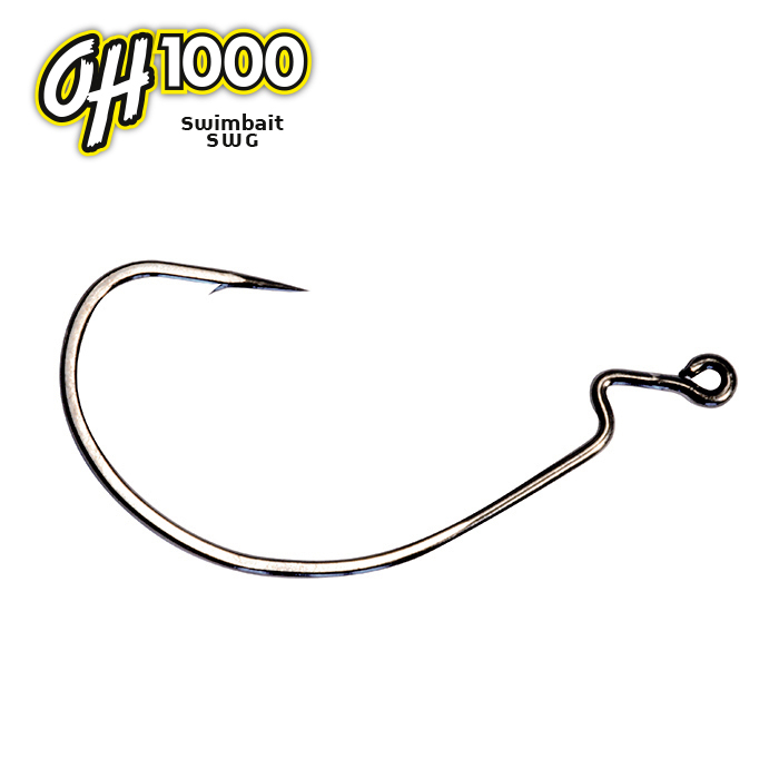 Ami ad occhiello  OMTD HOOKS OMTD Swimbait SWG  8 pcs serie OH1000 size 1/0 - Articoli Pesca