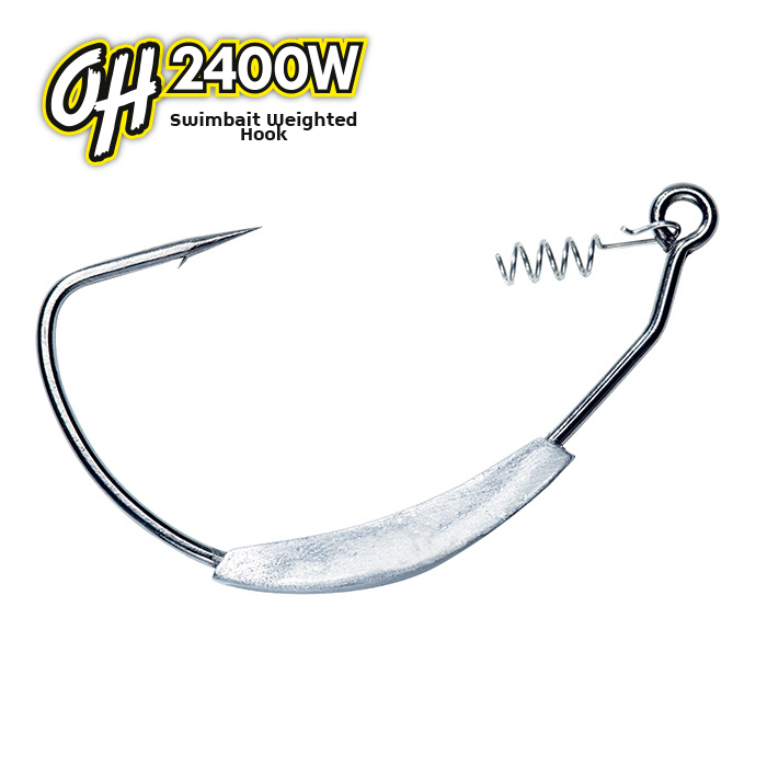 Fisse  OMTD HOOKS OMTD Big Swimbait  Weighted Hook size 11/0  21g-3/4oz (2 pcs) - Articoli Pesca