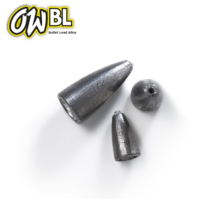 Piombi torpille e sonde  OMTD HOOKS OMTD Bullet Lead Alloy 4 pcs serie OWBL 3/16 oz. (5 g.) - Articoli Pesca