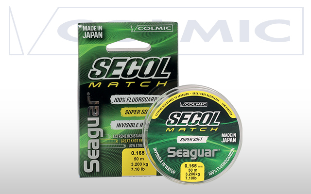 Fluorcarbon  COLMIC SECOL MATCH  50mt - Articoli Pesca