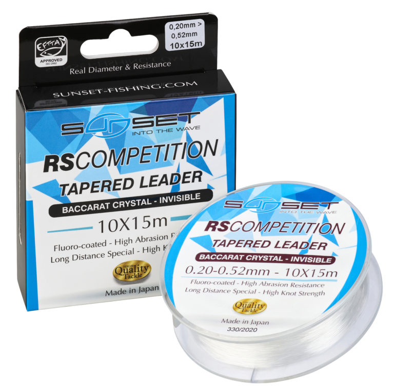 Monofilo lenza e mulinello  SUNSET TAPER LEADER RS COMPETITION - Articoli Pesca